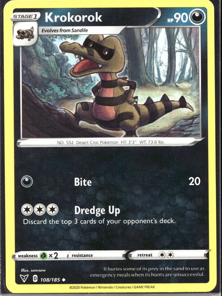 Krokorok - SWSH4 108/185