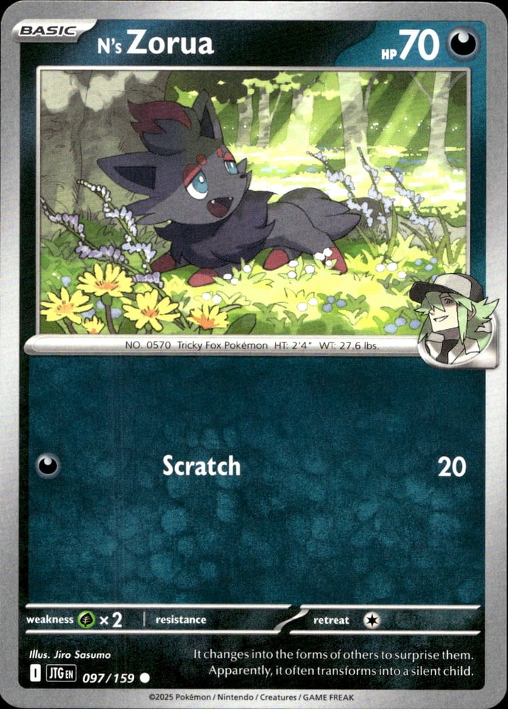 N's Zorua - SV09 97/159