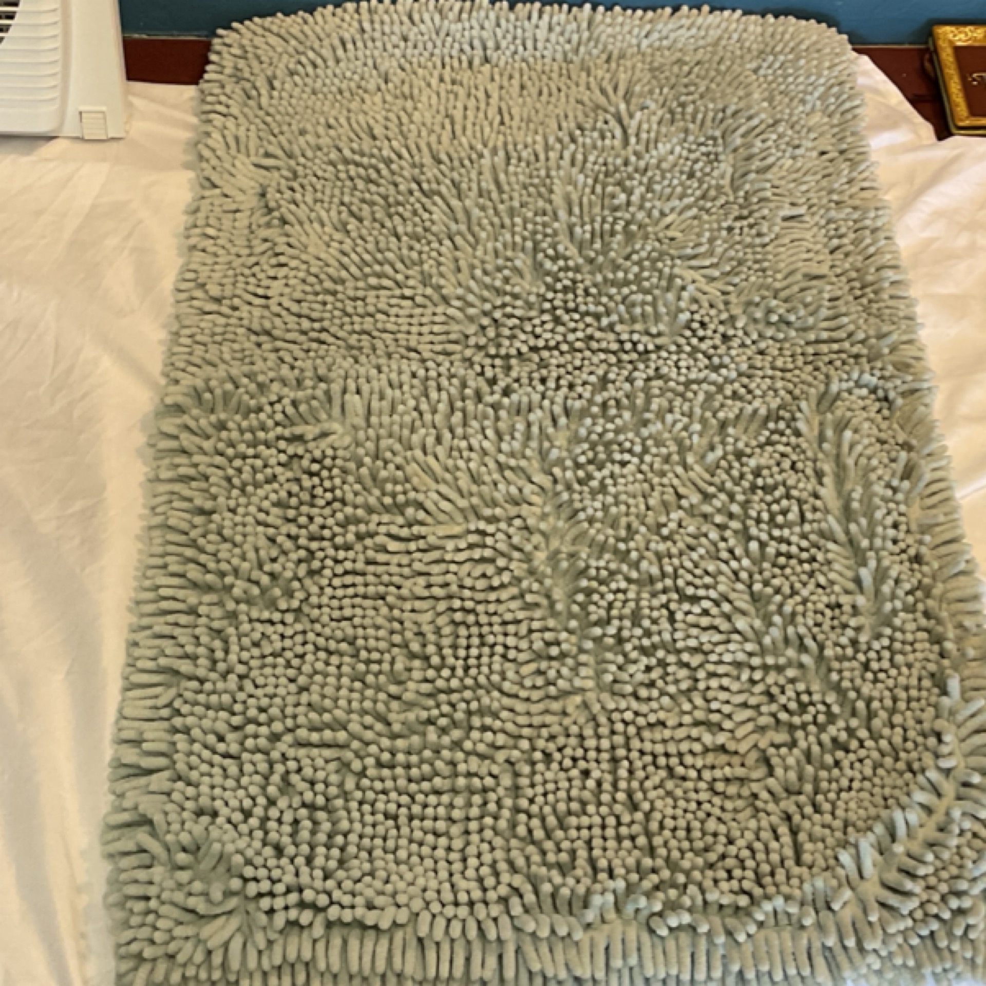 Ice Blue Bath Rug