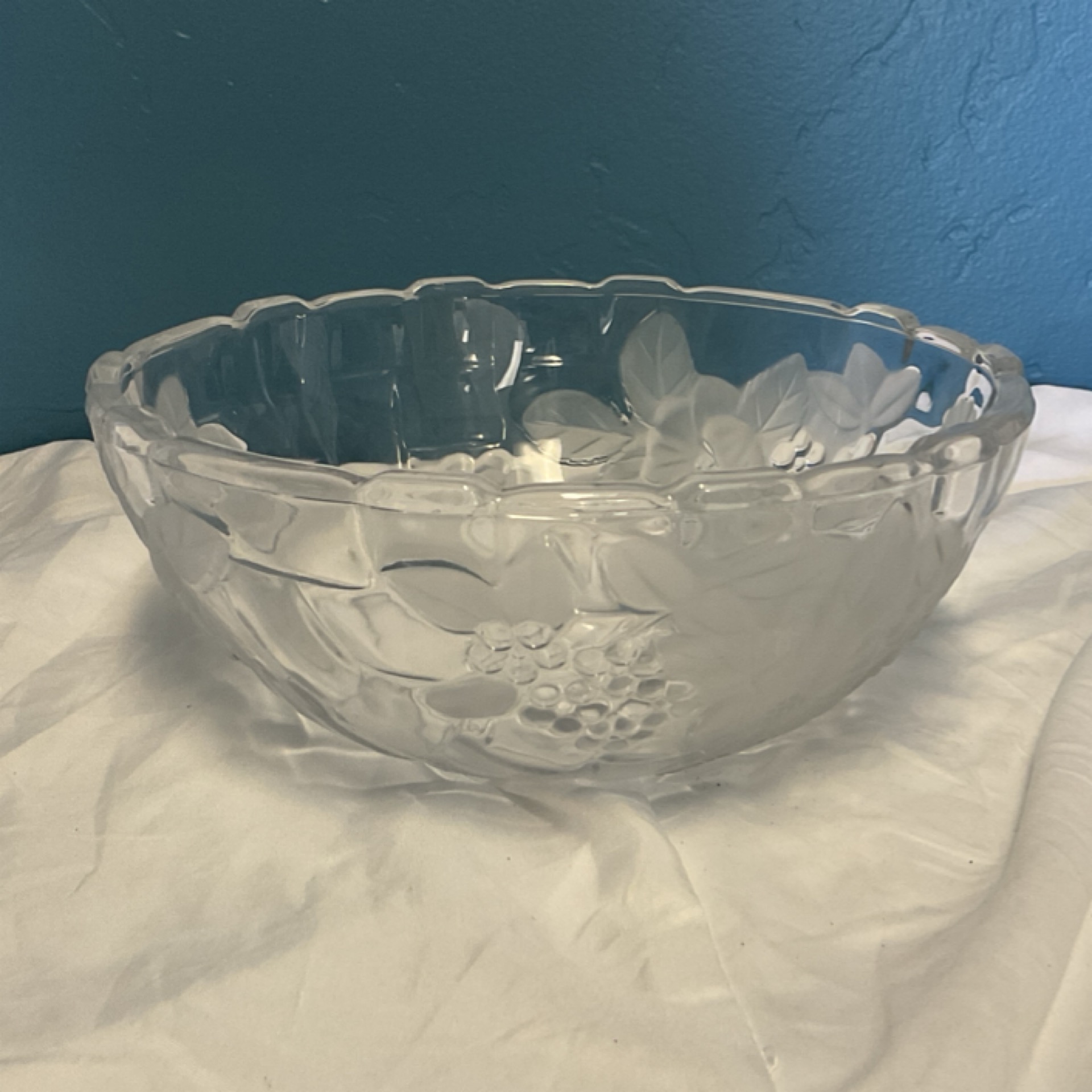 Frosted Glass Bowl