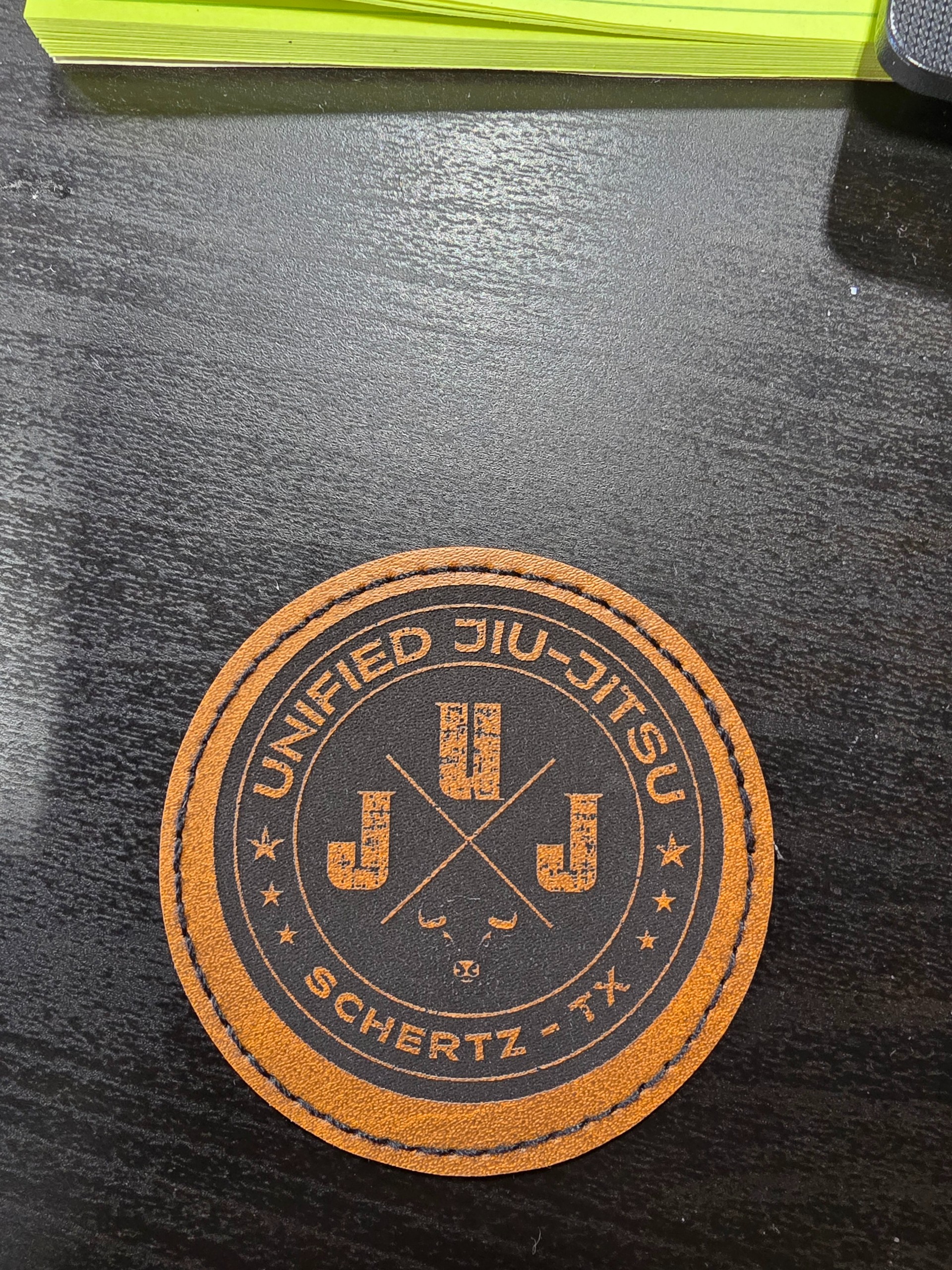 Leather Etched Patches