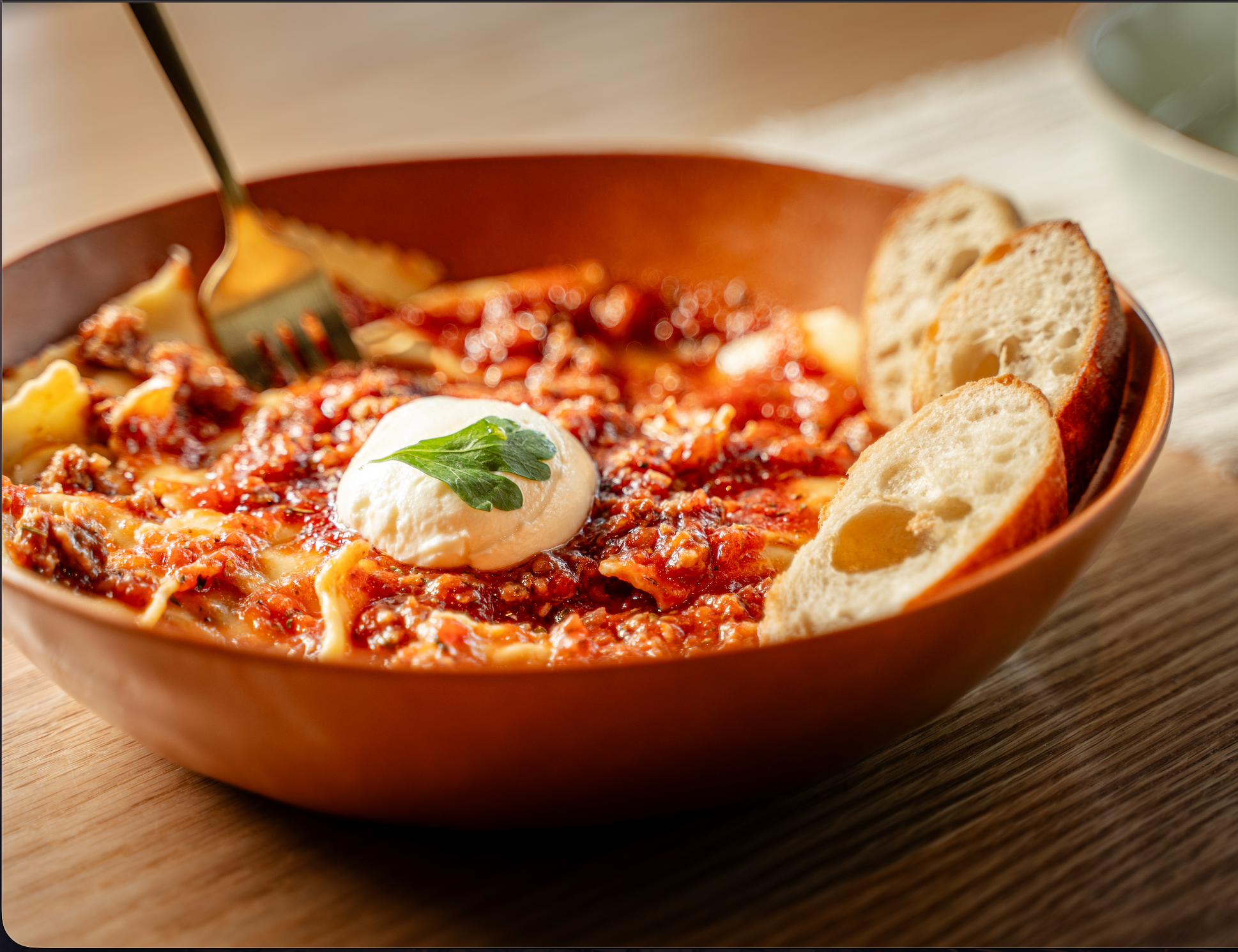 Biada — handmade ravioli at Biada Ravioli Kitchen in Logan, Utah