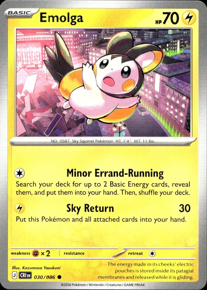 Emolga - ME04 30/86