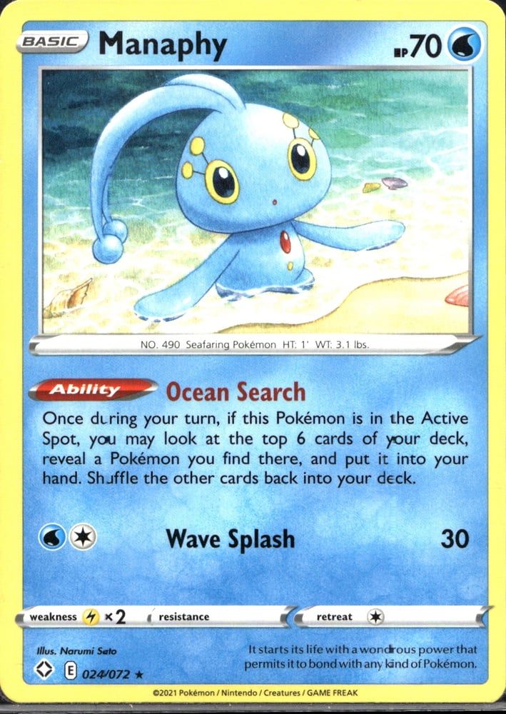 Manaphy - SWSH4.5 24/72