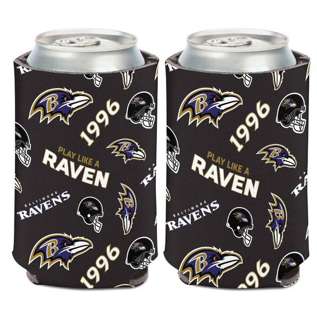 Baltimore Ravens Scatterprint Can Cooler