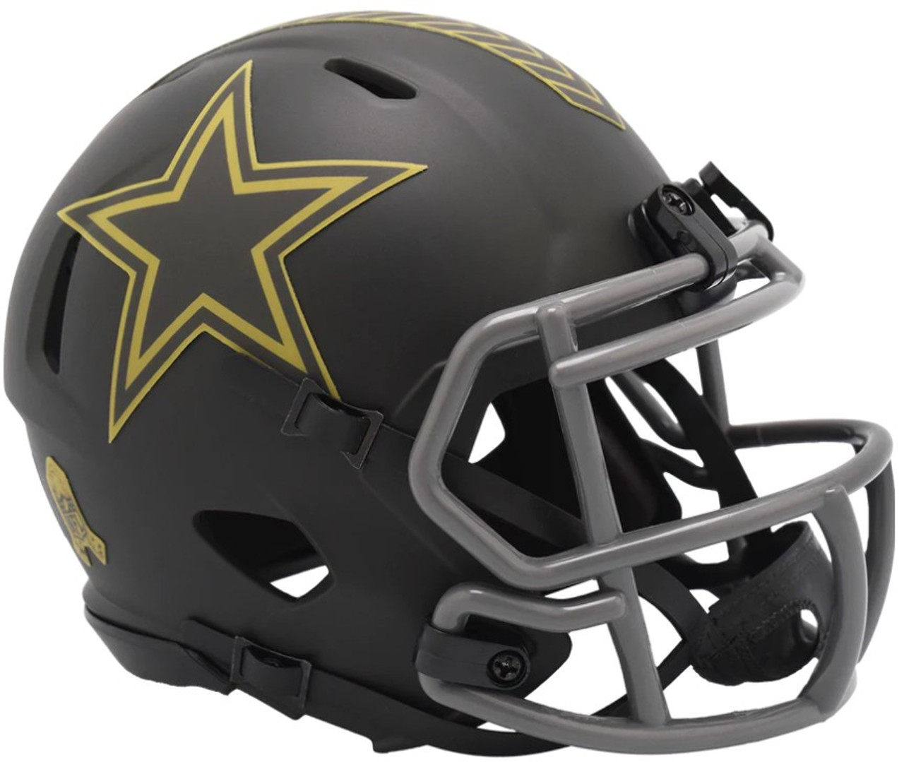 Dallas Cowboys 2025 Riddell Salute to Service Mini Helmet