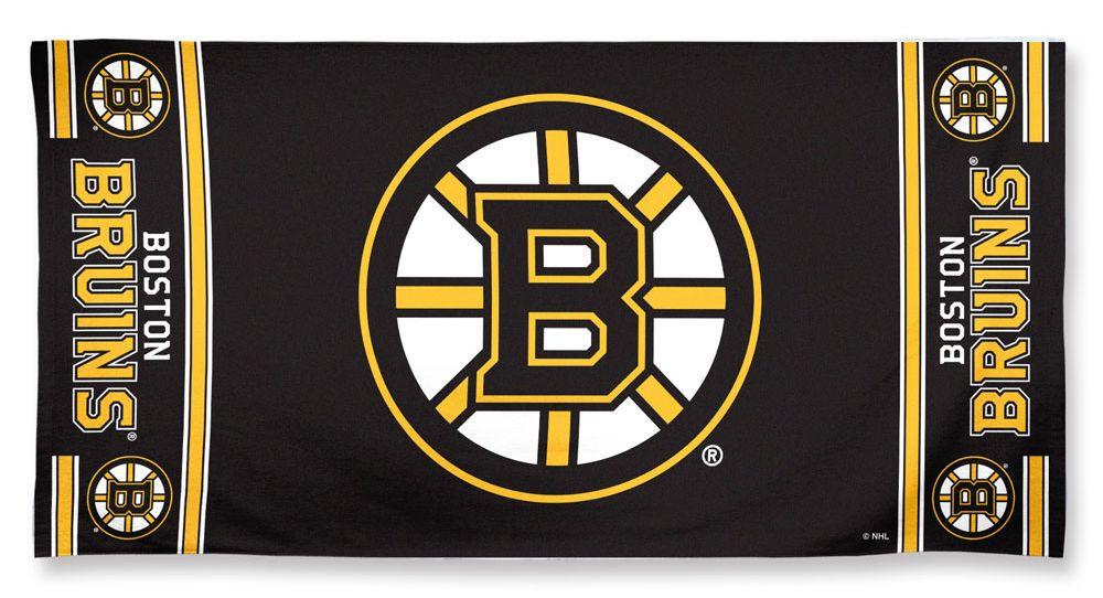 Boston Bruins Beach Towel