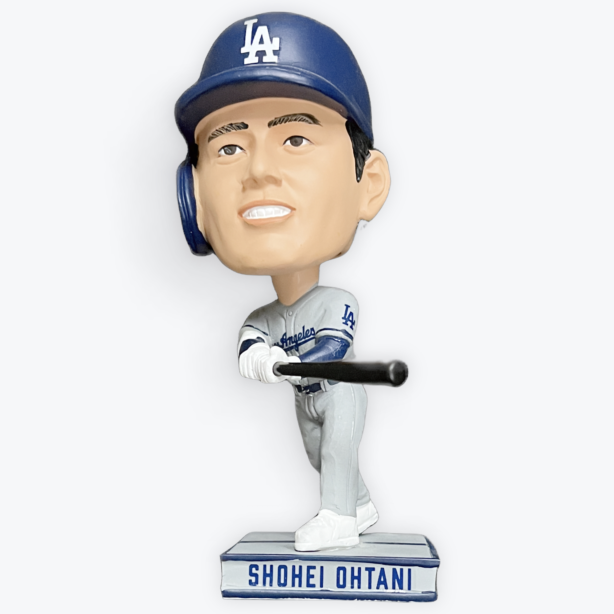Los Angeles Dodgers Shohei Ohtani Limited Edition Grey Jersey Mini FOCO Bobblehead 4.5"