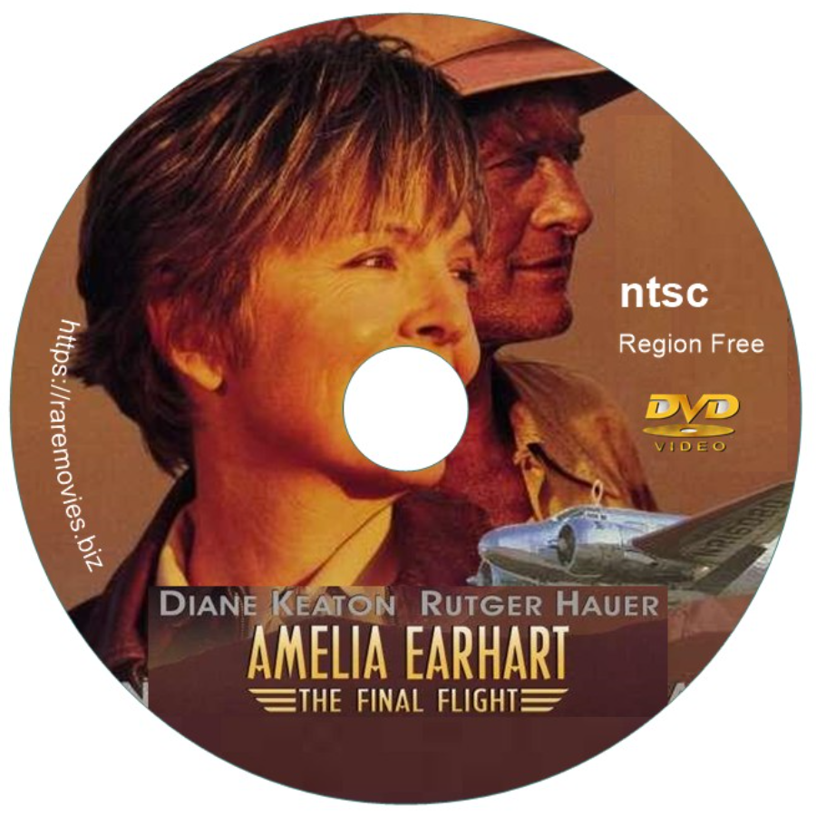 Amelia Earhart, The Final Flight. DVD