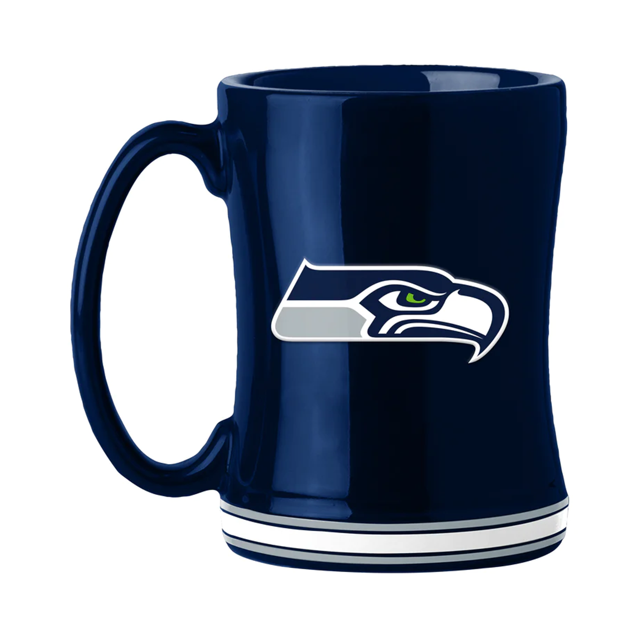 Seattle Seahawks Sculpted Coffee Mug 14oz