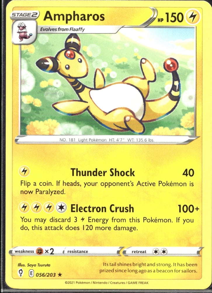 Ampharos - SWSH7 56/203