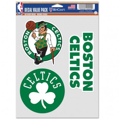 Boston Celtics Multi Use 3 Pack Fan Decals