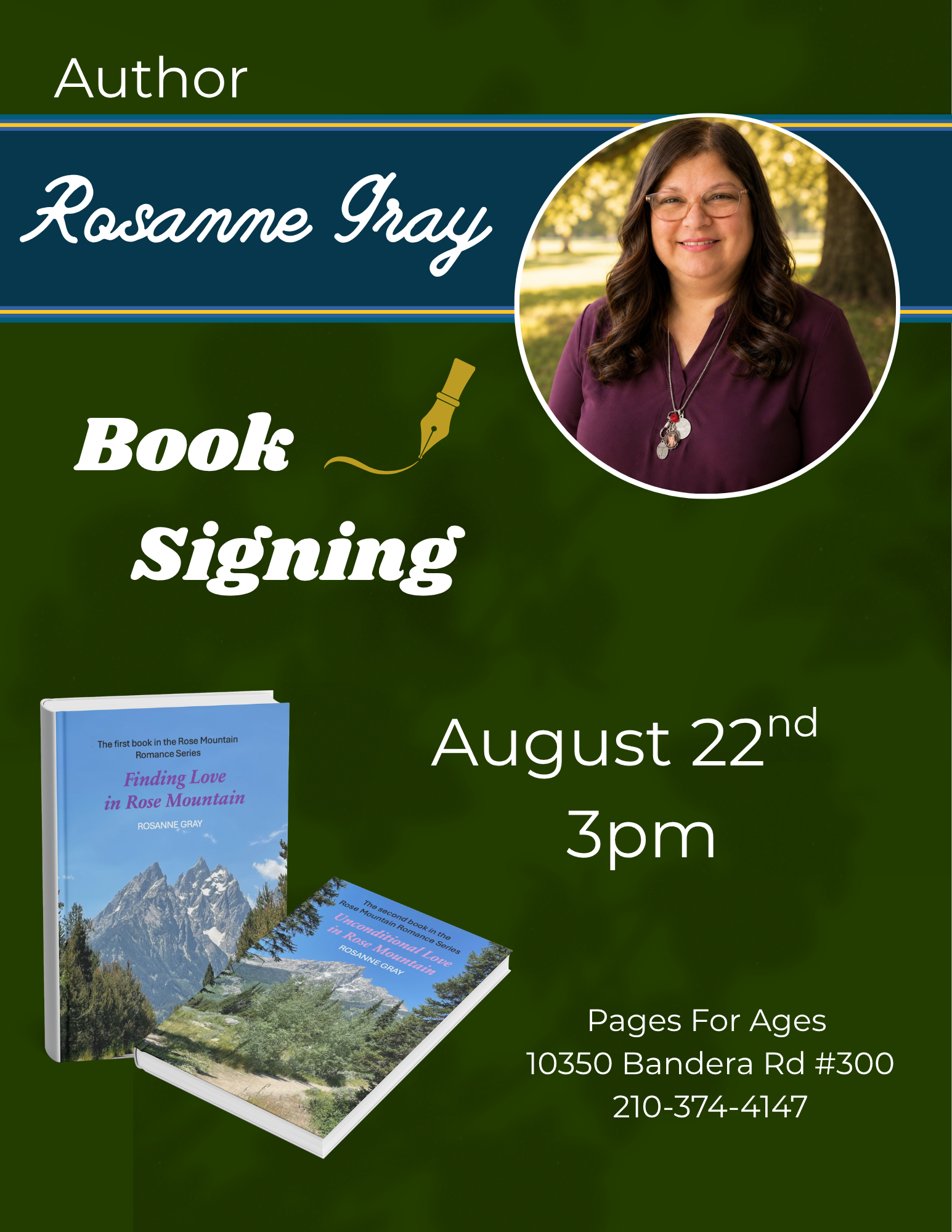 Author, Rosanne Gray