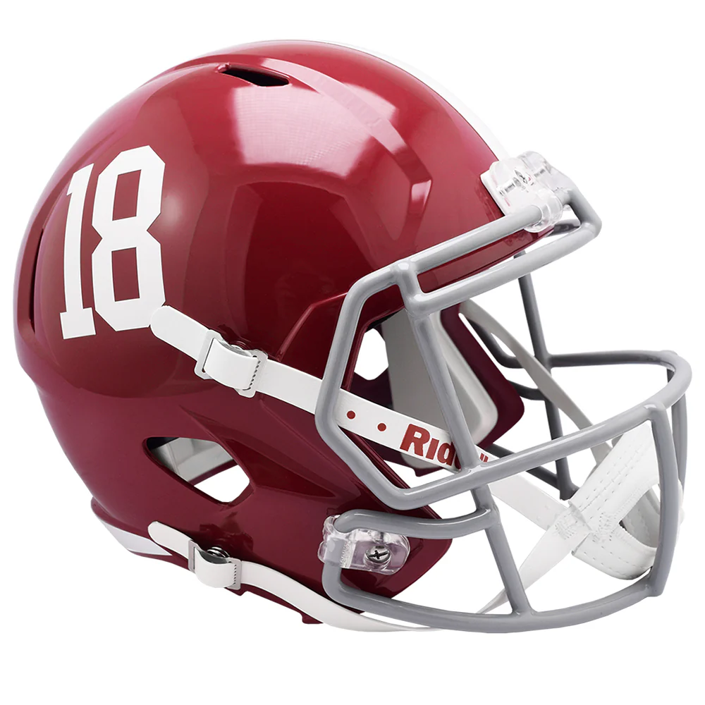 Alabama Crimson Tide Deluxe Full Size Speed Helmet