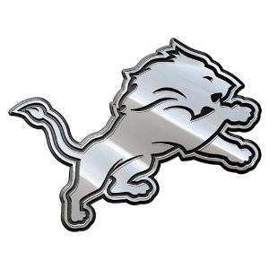 Detroit Lions Premium Metal Auto Emblem