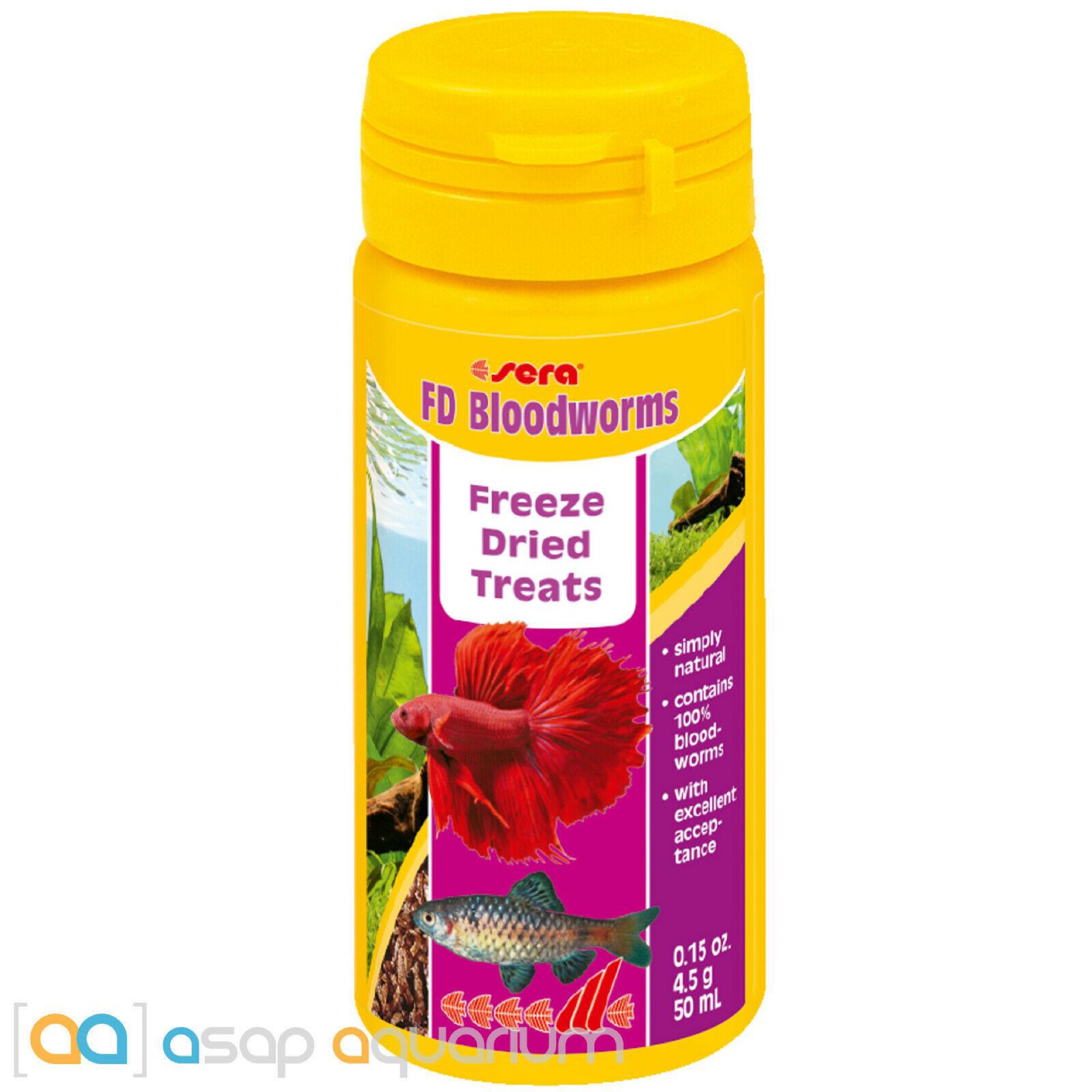 Sera FD BloodWorms Freeze Dried Treats