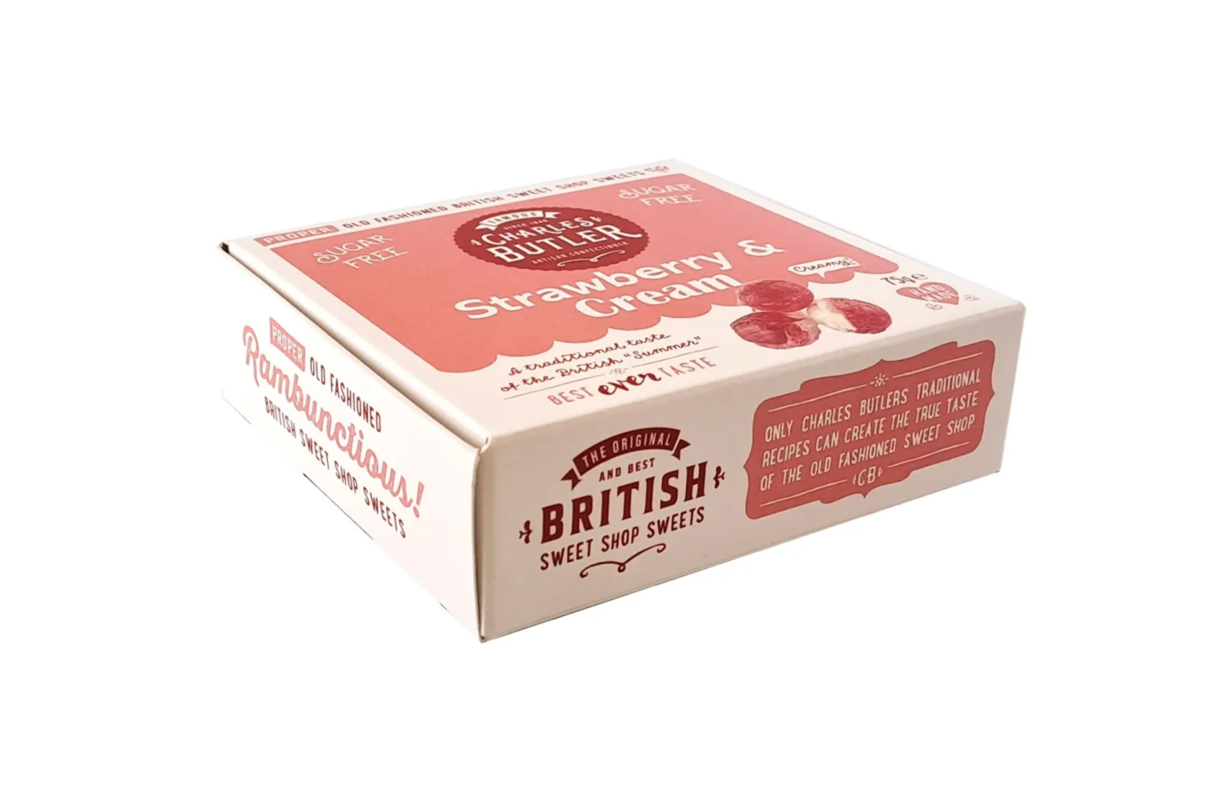 Sugar Free, Strawberry & Cream