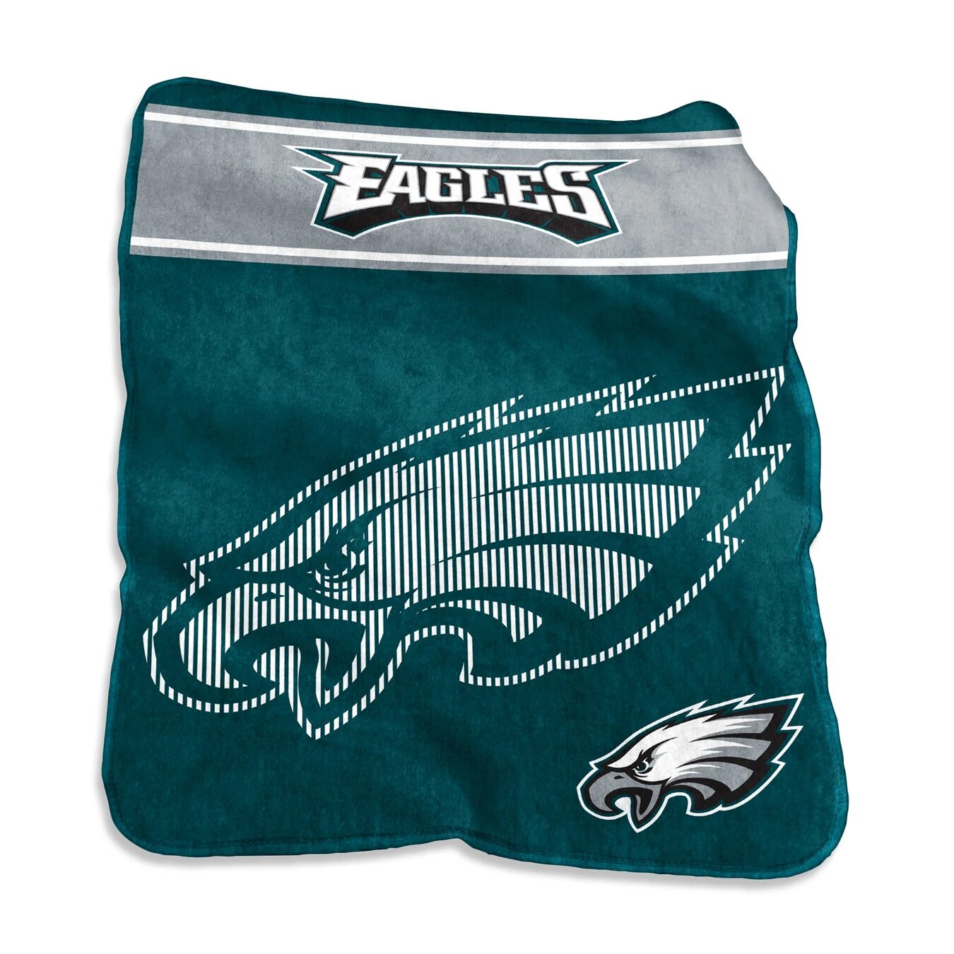 Philadelphia Eagles Field Day Raschel Throw Blanket 60x80"⁠