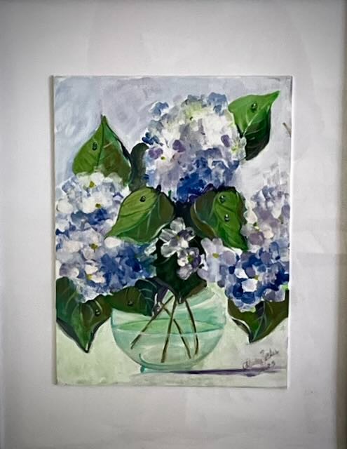 Blue Hydrangeas