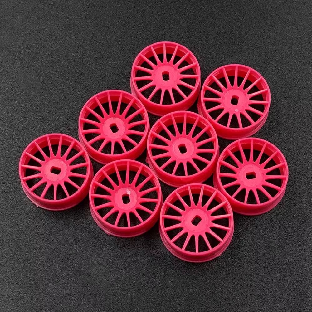 Mini Z Plastic Narrow Rim Set 8.5mm Pink W-3R3(1)