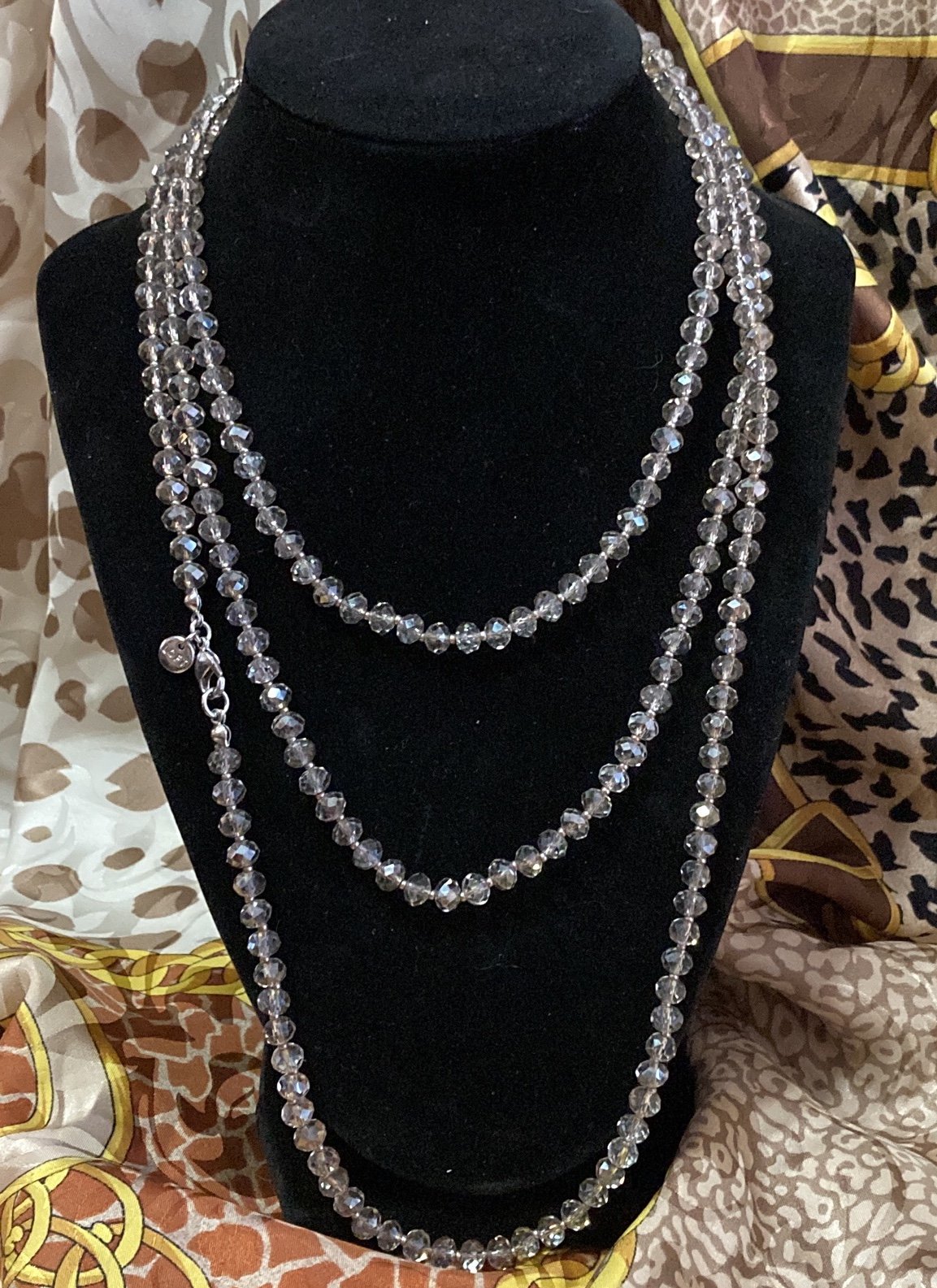 LOFT Smokey Quartz Necklace 36β