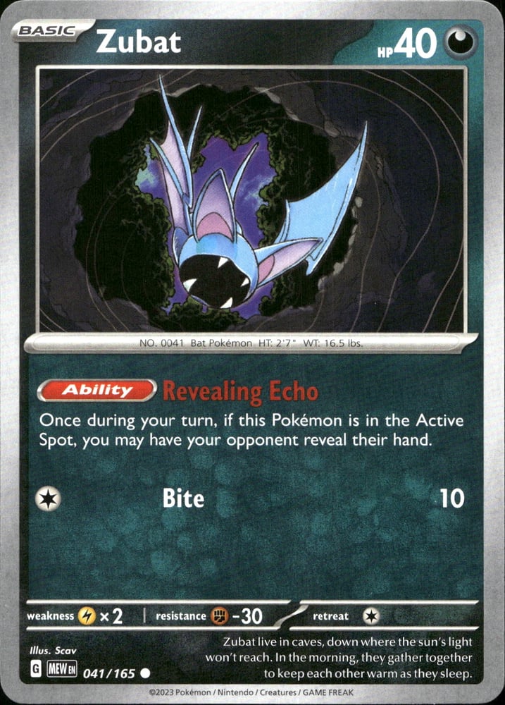 Zubat - SV03.5 41/165