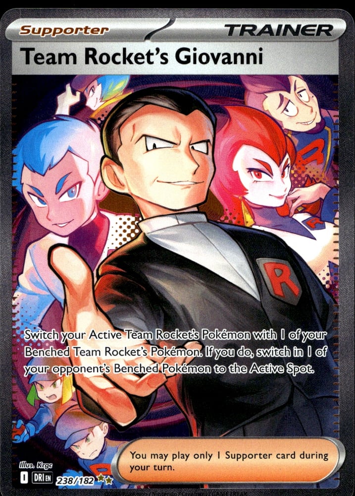 Team Rocket's Giovanni - SV10 238/182