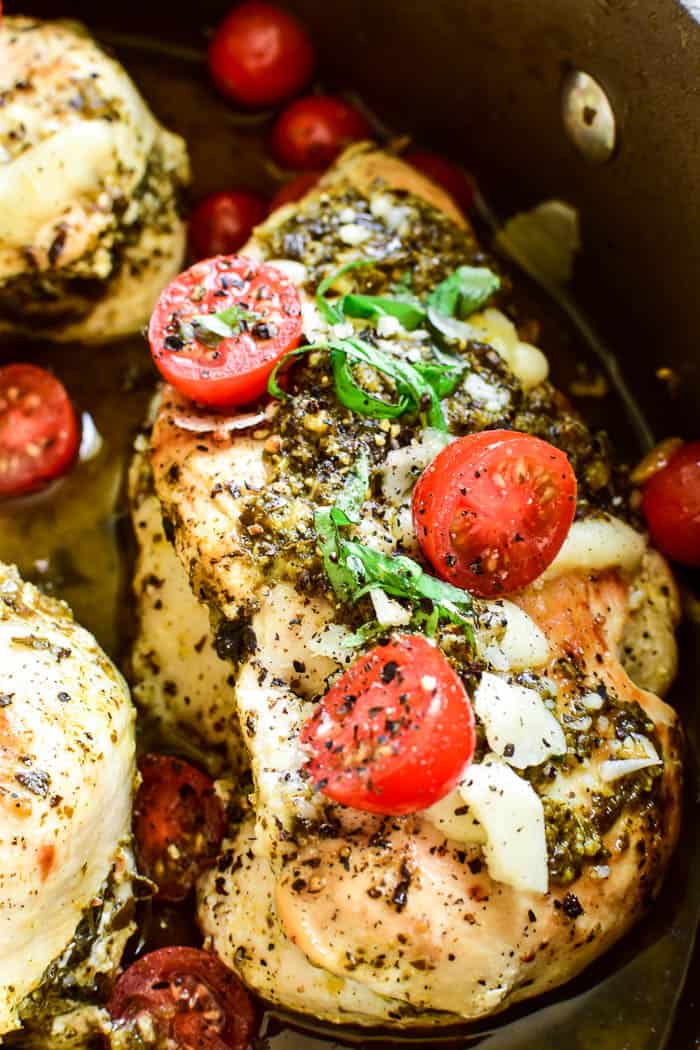 Parmesan-Mozzarella Stuffed Chicken Breast