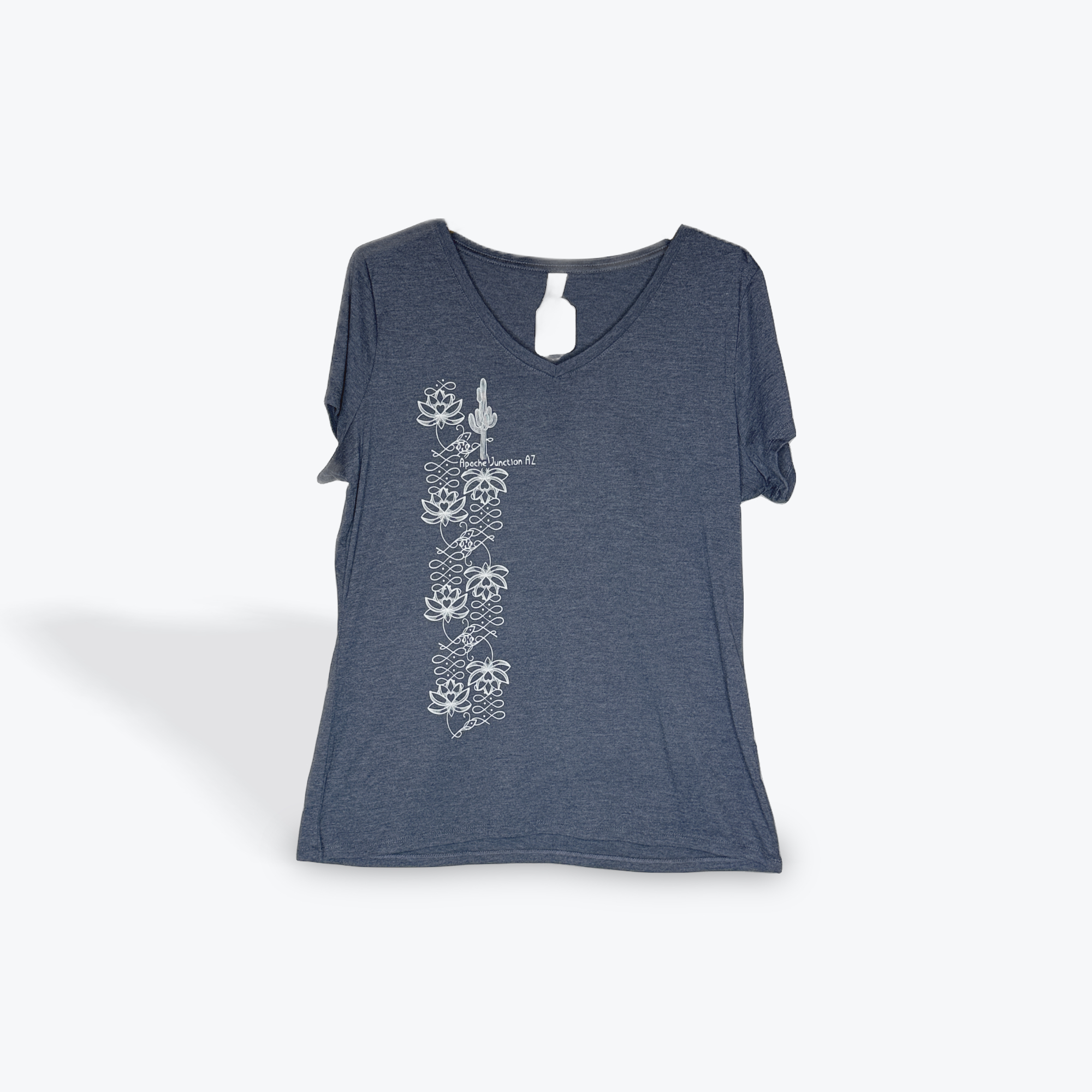 Up The Side Saguaro-VNeck