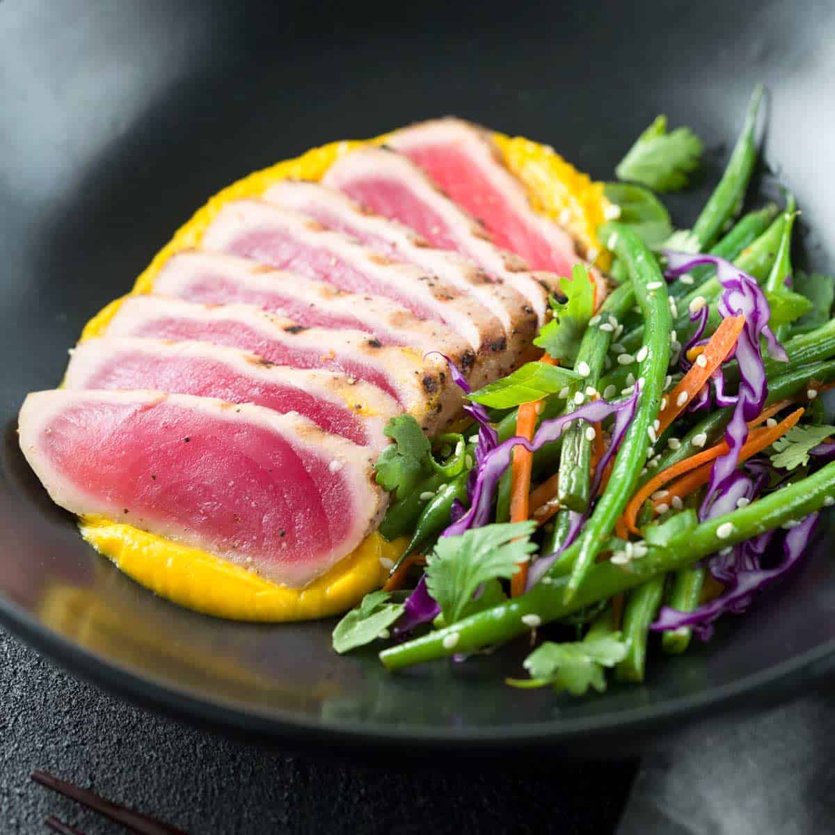 Seared Ahi Tuna Steak
