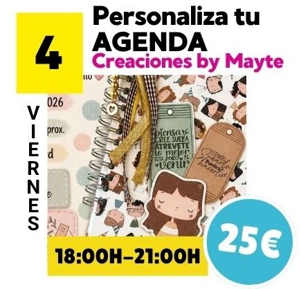 Reserva Taller Personaliza tu Agenda