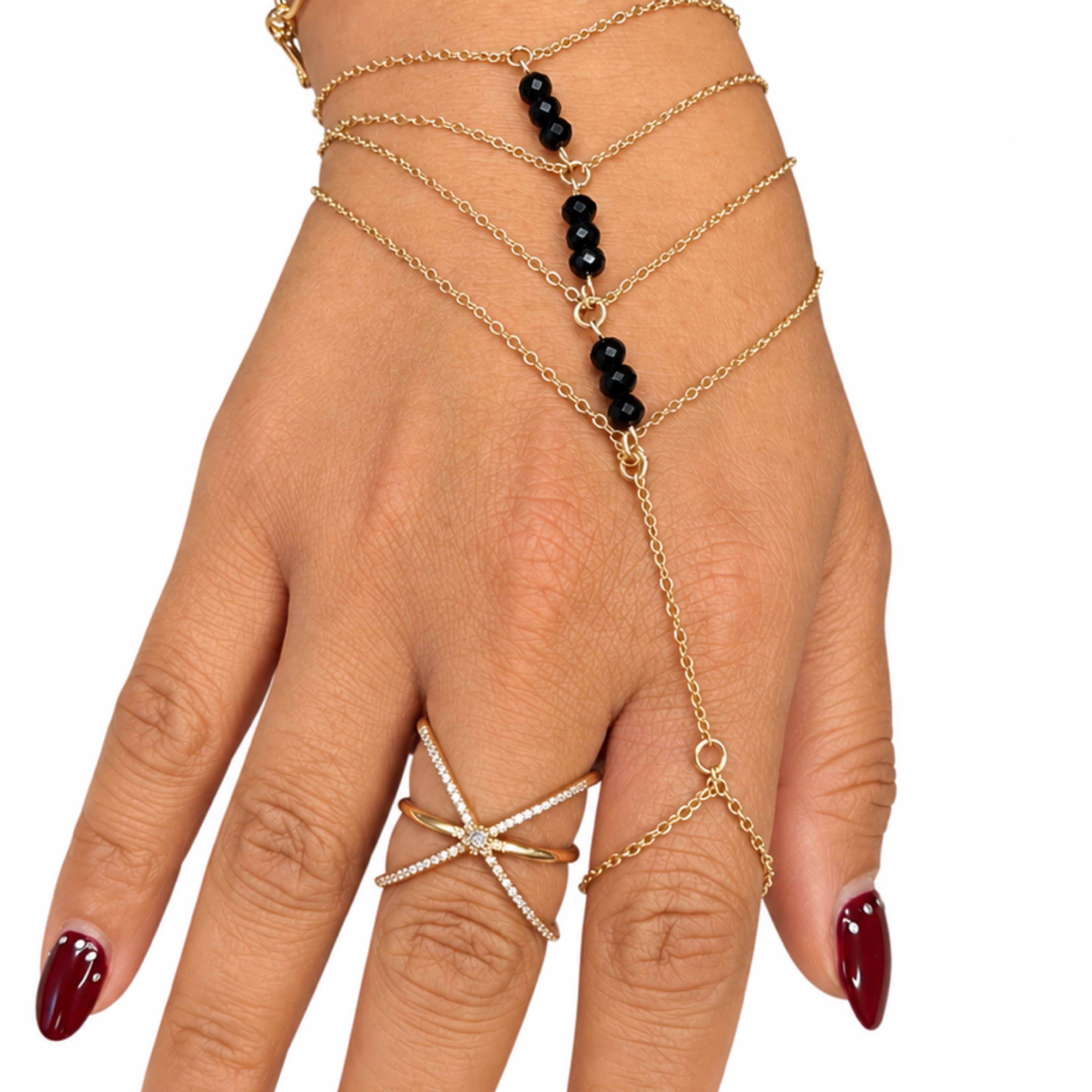 Hand Chain Gold 