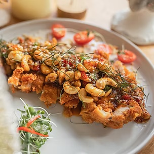 ★ CRISPY GARLIC CHICKEN