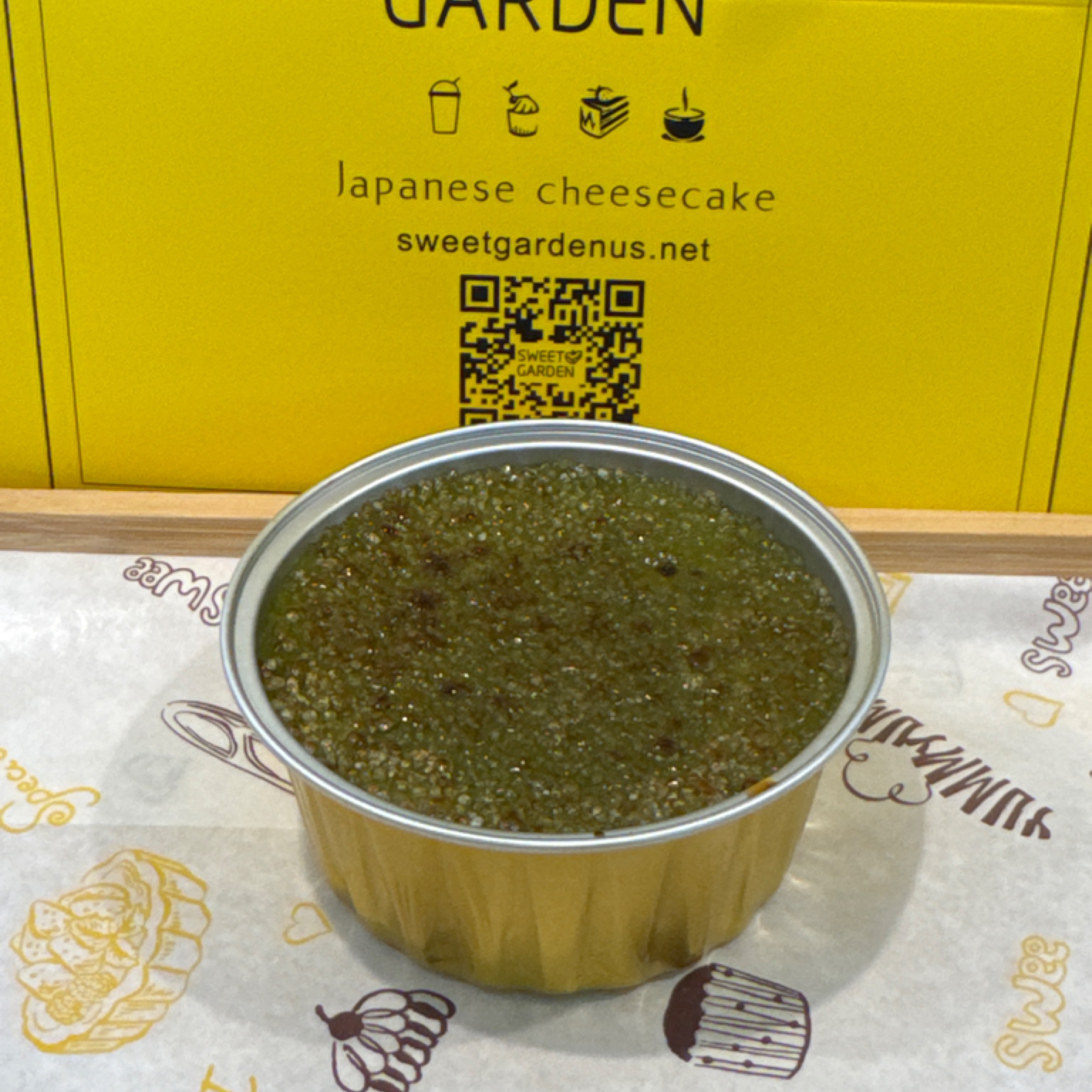 Crème brûlée Matcha