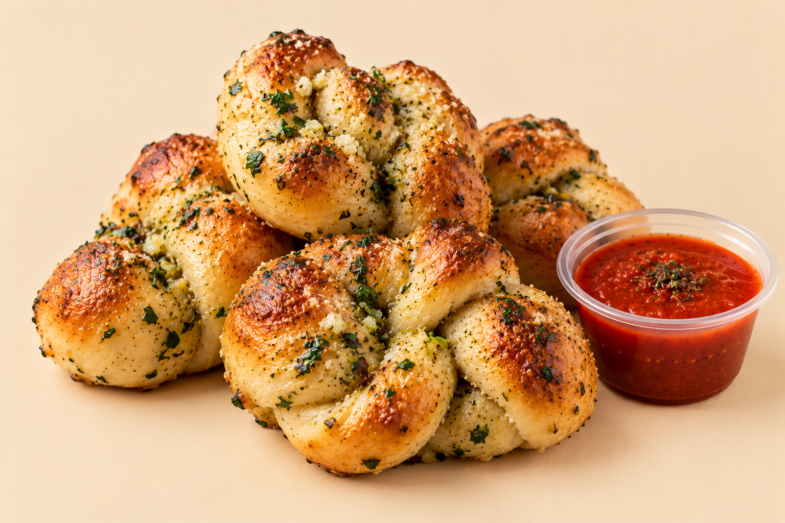 4 Garlic Knots