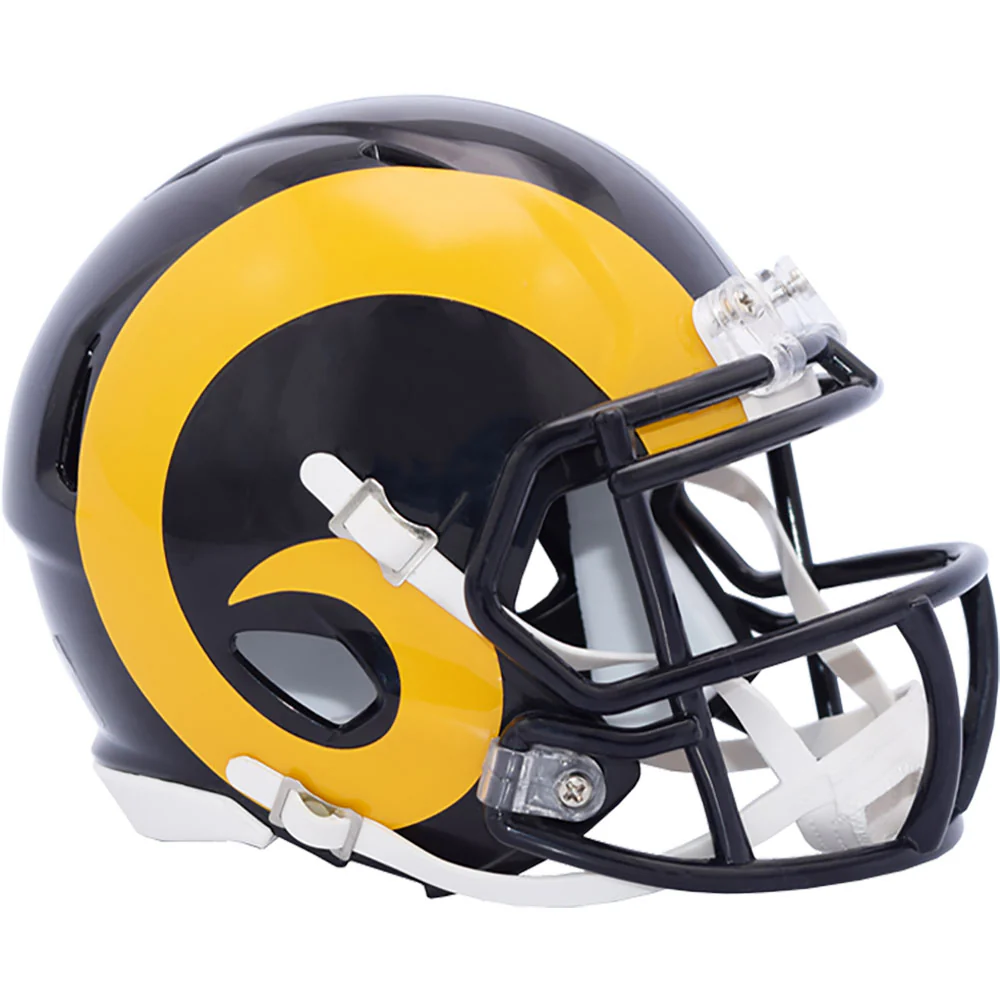 Los Angeles Rams 1981-99 Riddell Speed Mini Helmet