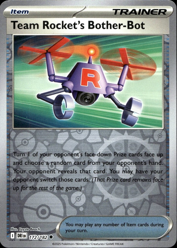 Team Rocket's Bother-Bot - SV10 172/182