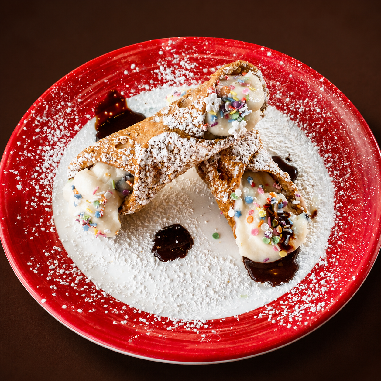 Rainbow Cannolli 3PC