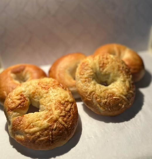 Photo of Plain Sourdough Bagels