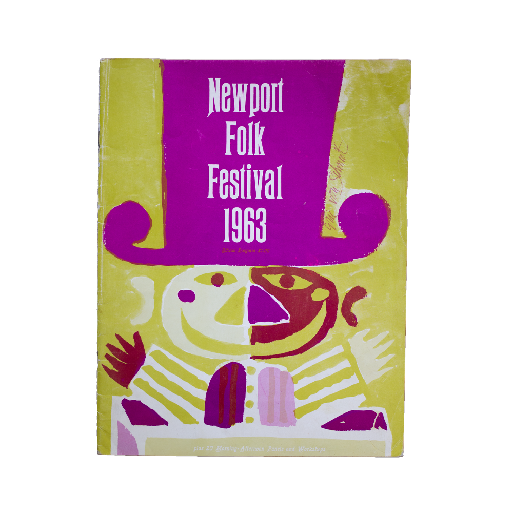 Dylan, Bob -- 1963/1964/1965 Newport Festival [Program]