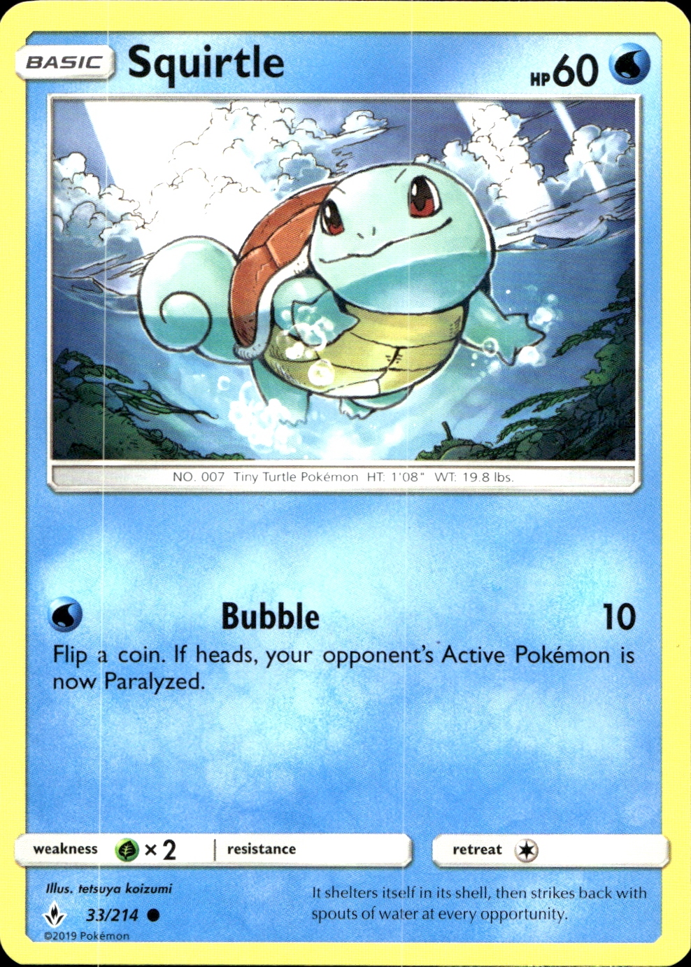 Squirtle - SM10 33