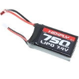 REDCAT RER31100 2 cell 7.4v 750mah Lipo Battery w/ JST connector ASCENT 18 HH