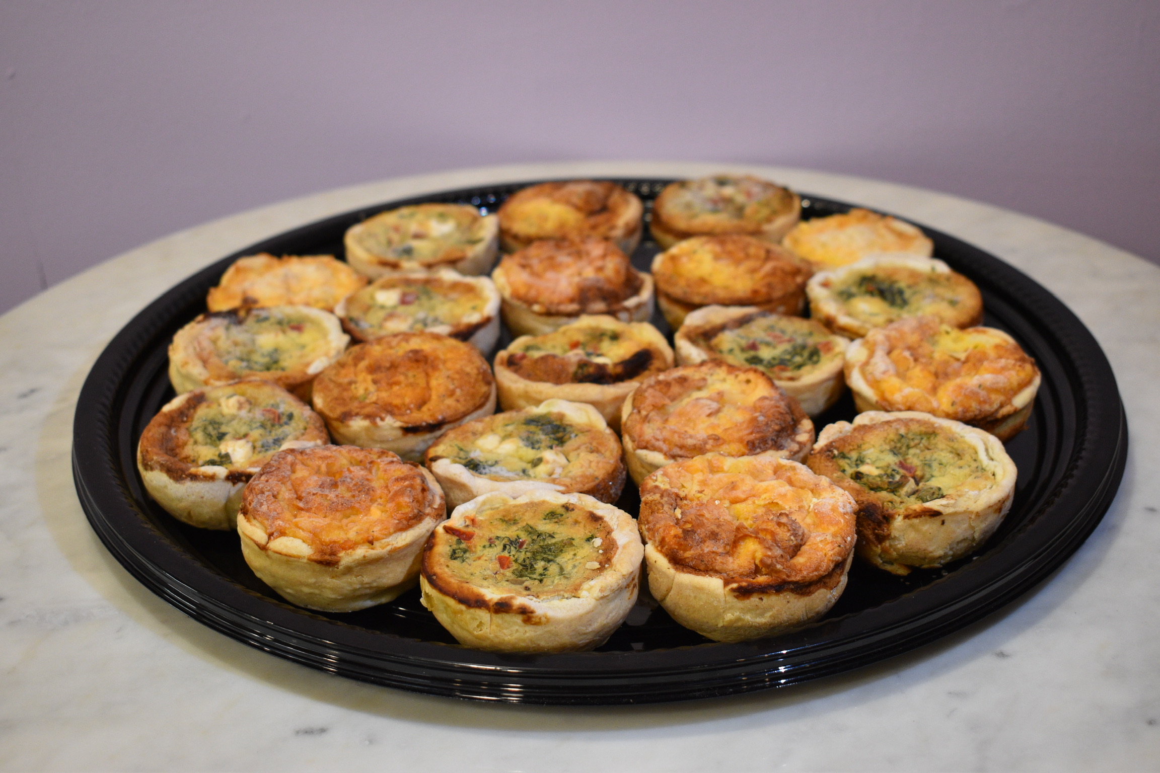 Quiche Platter