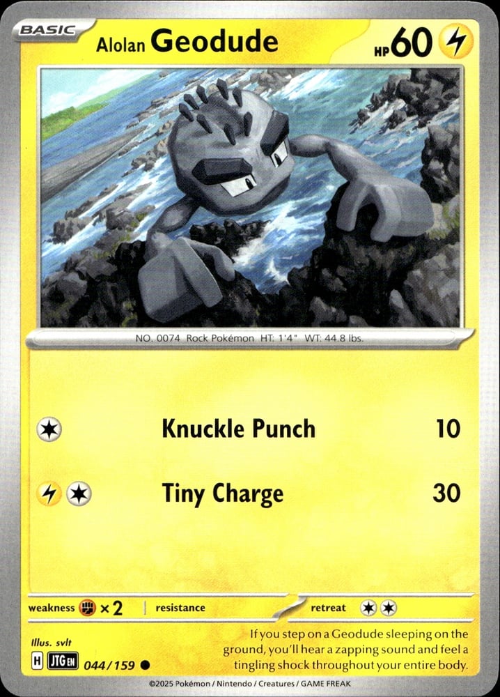 Alolan Geodude - SV09 44/159