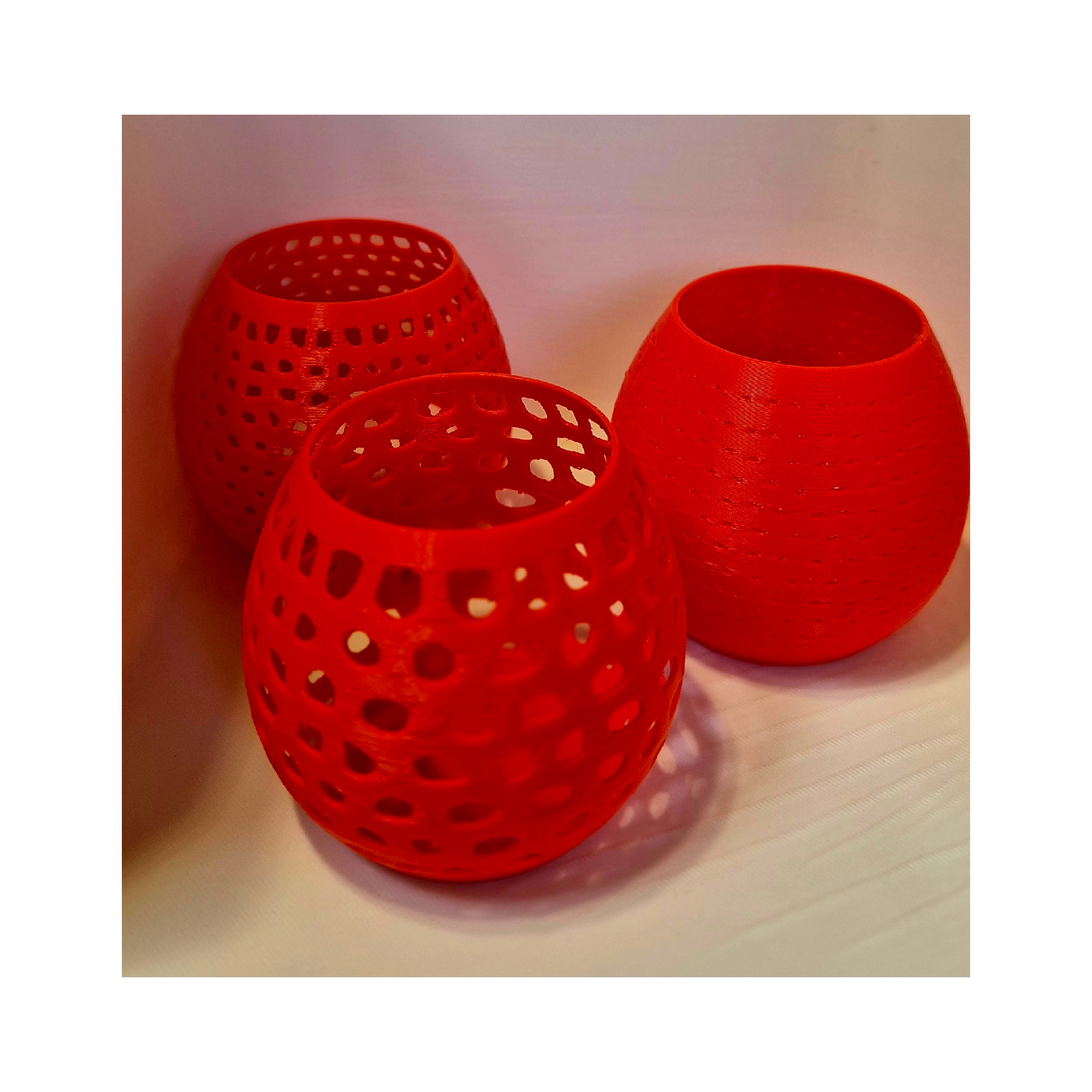 Tealight Candle Holder Set 3
