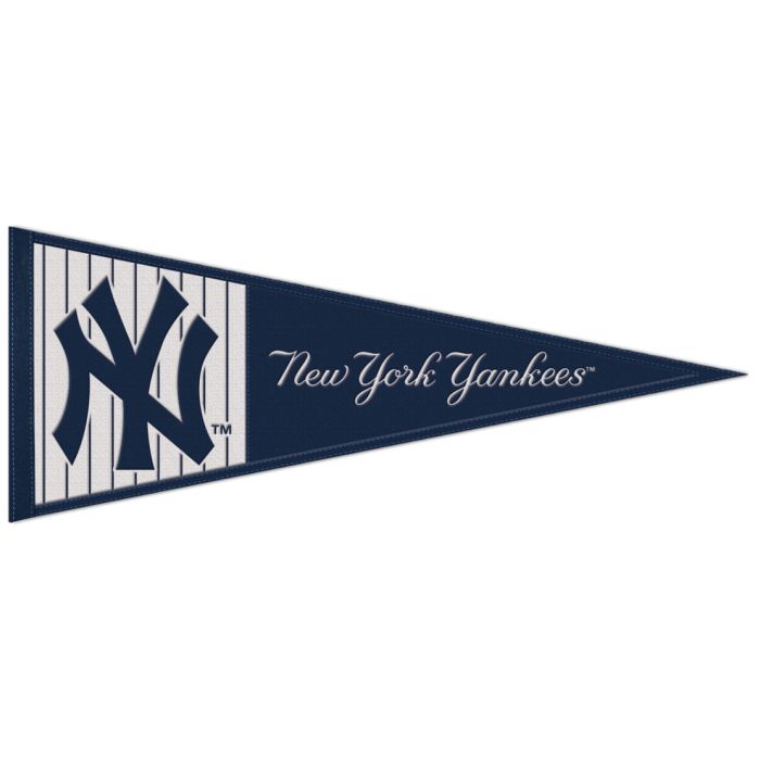 New York Yankees Embroidered Wool Pennant 13x32"