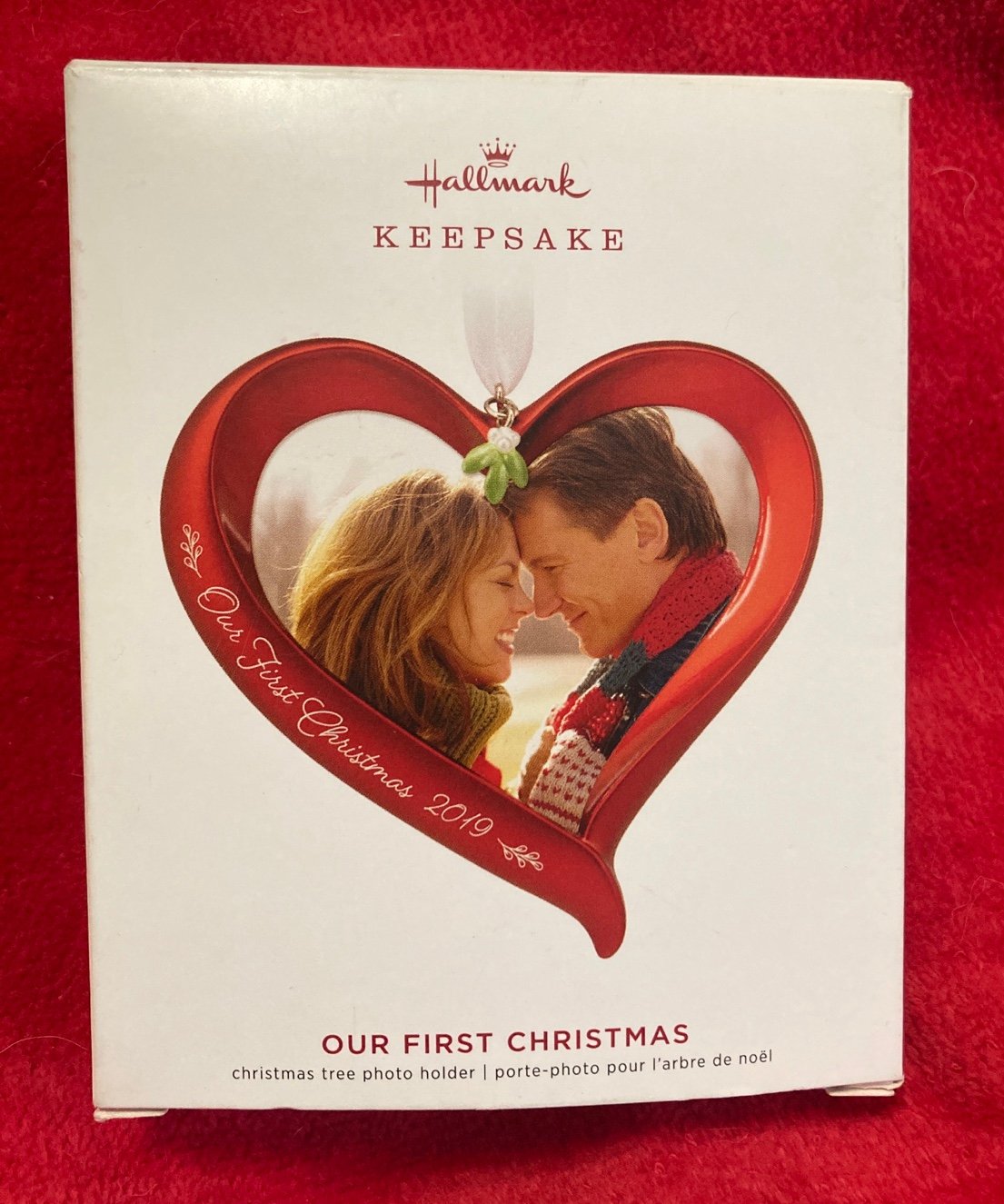 HALLMARK 2019 Our First Christmas Heart Photo Holder