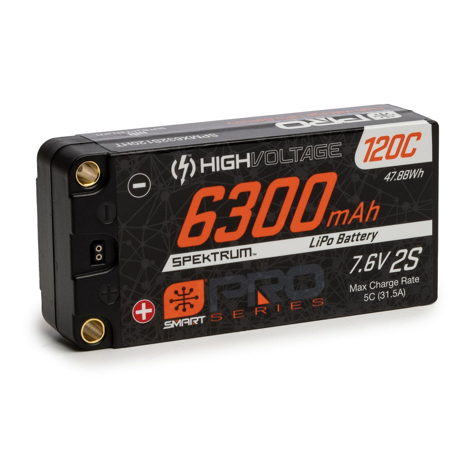 6300mah 2s 7.6v 120CSmart Pro Battery SPMX632S120HT