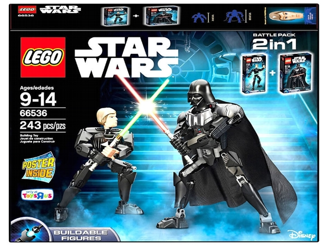 66536 Star Wars Bundle Pack, Battle Pack 2 in 1 (Sets 75110 and 75111)