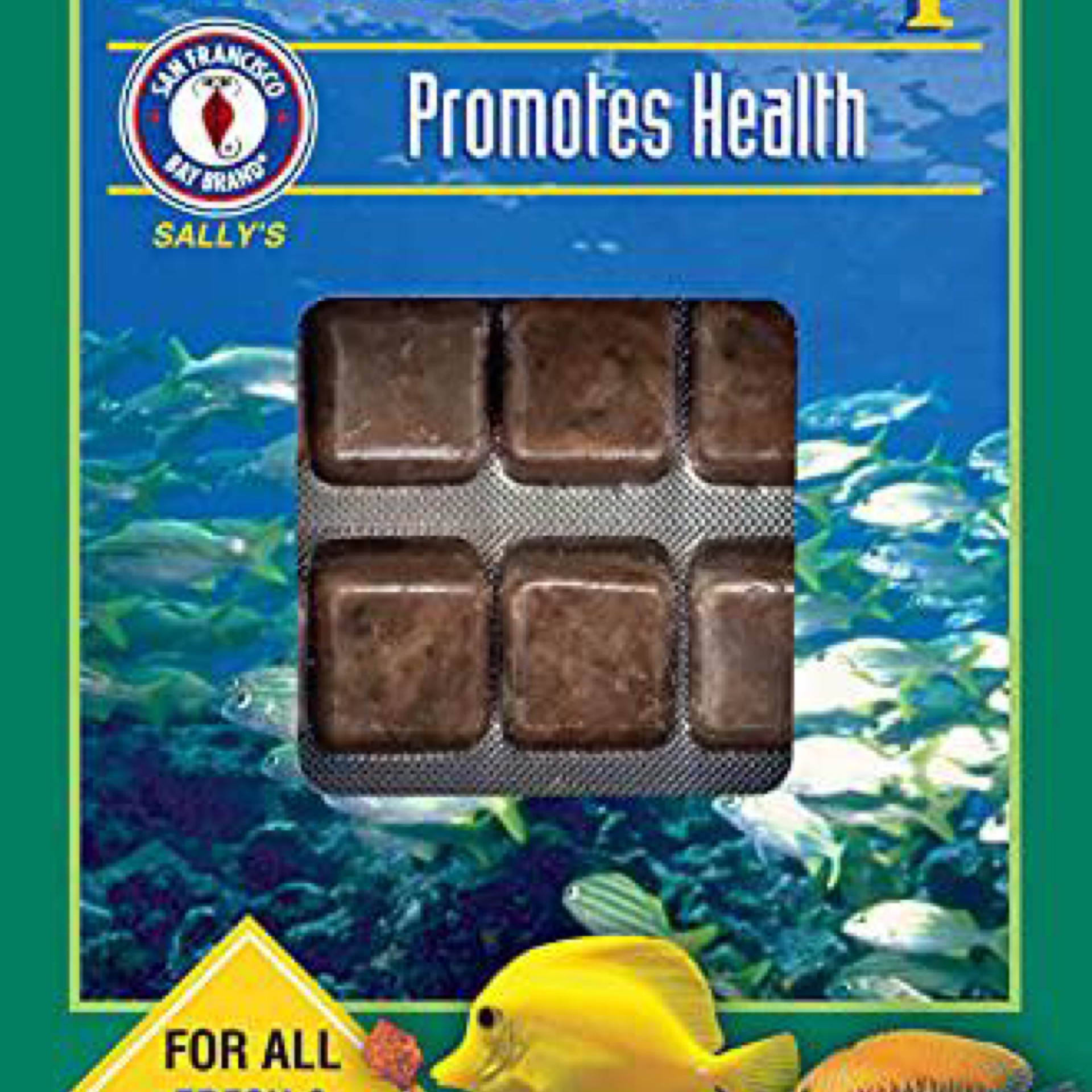 San Francisco Bay Brand Frozen Spirulina Brine Shrimp Cubes 
